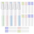thumbnail image 1 of 17 Pcs Pen-Style Aesthetic Glue Sticks, Including 5 Pastel Colors Adhesive and 12 Glue Stick Refills, 4.5 x 2.8 x 0.6 in, Easy to Use for Office, School, Art Project, 1 of 5