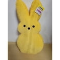 thumbnail image 1 of 17" Peeps Yellow Corduroy Easter Bunny Animal Adventure Just Born Stuffed Animal, 1 of 3