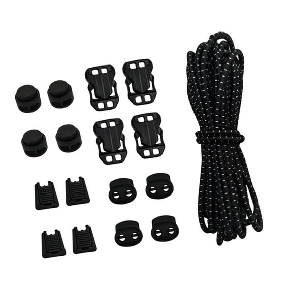 17 Piece Elastic Rope Bungee Strap Stretch String Set Latex Polyester for Outdoor Backpack Shoelace DIY Projects