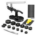 17Piece Watch Battery Replacement Tool Kit with Watch Press and Back