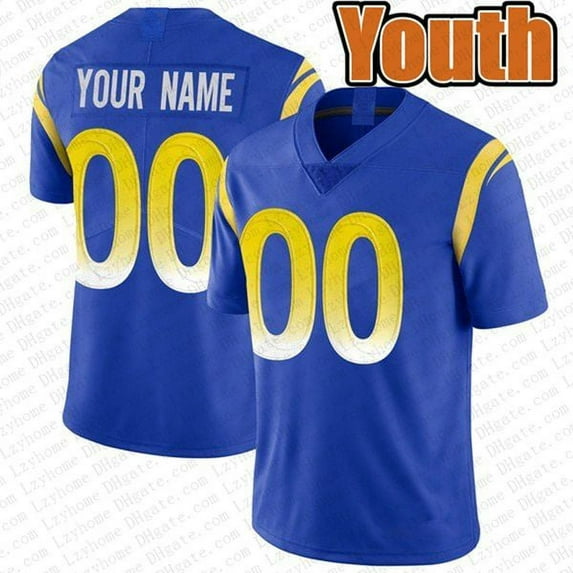 17 Puka Nacua 99 Aaron Donald Matthew Stafford Football Jersey Cooper Kupp Stetson Bennett Van Jefferson Tyler Higbee Tutu Atwell Kyren Williams