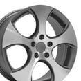 thumbnail image 1 of 17" Replica Wheel VW20 Fits Volkswagen Jetta Rim 17x7 Machined Wheel, 1 of 3