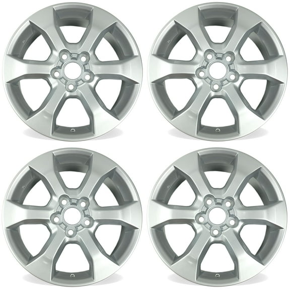 17" SET OF 4 17x7 SILVER Wheel for TOYOTA RAV4 2009-2014 OEM Design Replacement Rim