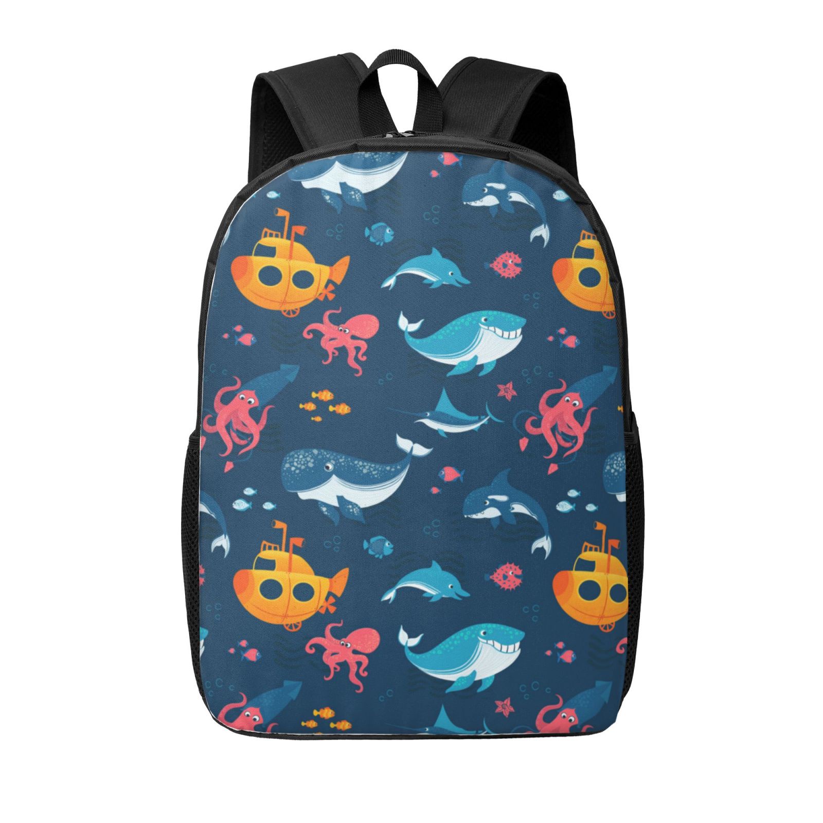 Kids Preschool Backpack For Boys - 16 Inch Lightweight School Bookbag With Construction Print