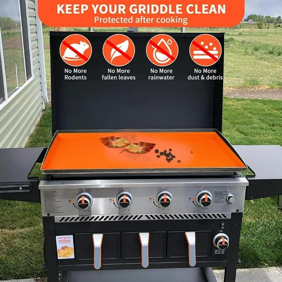 17" Griddle Mat for Blackstone ,Non-Slip Protection from Dirt/Dust/Insects Griddle Mat for Outdoor,Yard