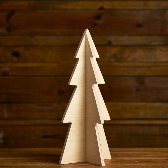 17" Slotted Trees 1pc