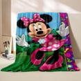 thumbnail image 1 of 17 Style Miccekey Minnie Flannel Blanket Lovers Throw Office Thick  Blanket Warm Home Sofa Decor Unisex Kids Boy Girl Gift, 1 of 9