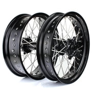 17" Supermoto Front Rear Wheels Rim Hubs For 125-530 EXC SX SX-F MXC SMR XC-F 03-23