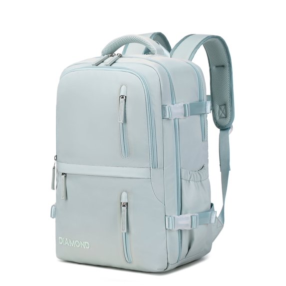 17" Travel Laptop Backpack Carry-on Overnight Weekender Daypack for Women Men College - Green