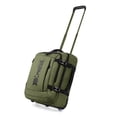 thumbnail image 1 of 17" Underseat Carry On Luggage Airplane Approved,Water Resistant Softside Rolling Suitcase Lightweight Personal Item Travel Bag,Army Green - TA069, 1 of 9