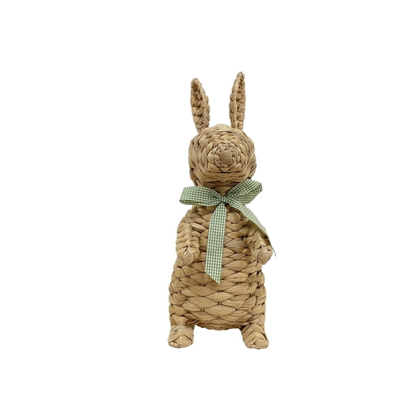 17" Water Hyacinth Bunny Tabletop Decor by Ashland  - Spring Easter Home Decor