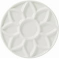 thumbnail image 1 of 17-Well Paint Palette Porcelain Paint Palette Ceramic Tray Artist Watercolor Mixing Palette for Acrylic Oil Painting, Watercolor, Gouache Painting, Round, 1 of 10