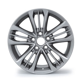 17" Wheel Rim 17x7-inch 5-Lug Machined Grey, for 2015-17 Toyota Camry Replacement Alloy Rim 75171