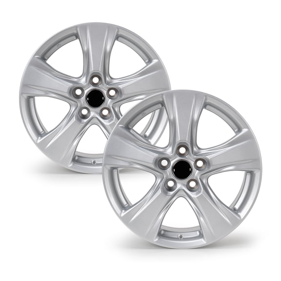 17" Wheel Rim 17x7-inch 5-Lug Silver, for 2019-23 Toyota RAV4, Replacement Alloy Rims, 2 Count
