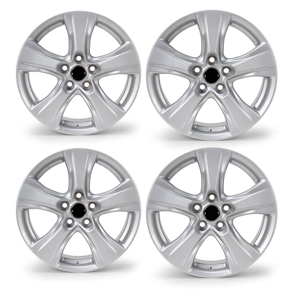 17" Wheel Rim 17x7-inch 5-Lug Silver, for 2019-23 Toyota RAV4, Replacement Alloy Rims, 4 Count