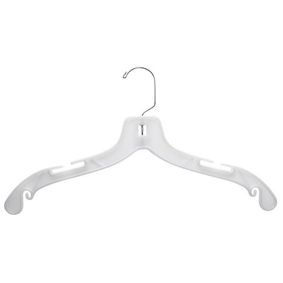 17" White Heavy Duty Top Hangers