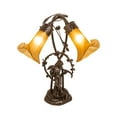 thumbnail image 1 of Meyda Tiffany 16362 2 Light 17" Tall Novelty Table Lamp - MultiColor, 1 of 7