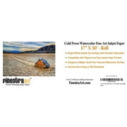 17" X 50 Cold Press Watercolor Fine Art Inkjet Paper - Roll