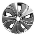 thumbnail image 1 of 17 X 6.5 Reconditioned OEM Aluminum Alloy Wheel, Machined and Medium Charcoal Metallic, Fits 2013-2015 Hyundai Sonata Hybrid, 1 of 1
