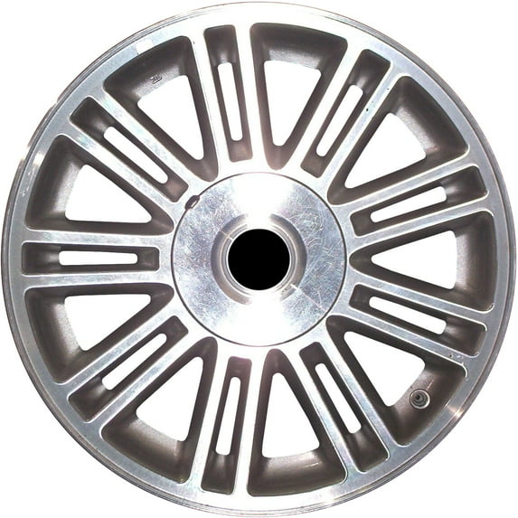 17 X 6.5 Reconditioned OEM Aluminum Alloy Wheel, Machined and Silver, Fits 2007-2009 Chrysler Sebring Sedan