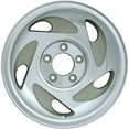 thumbnail image 1 of 17 X 7.5 Reconditioned OEM Aluminum Alloy Wheel, Mach/As Cast Vnt, Fits 1997-2000 Ford Expedition, 1 of 1