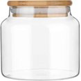 17 floz Small Glass Storage Containers with ,Candy Jar with Lid, Glass ...