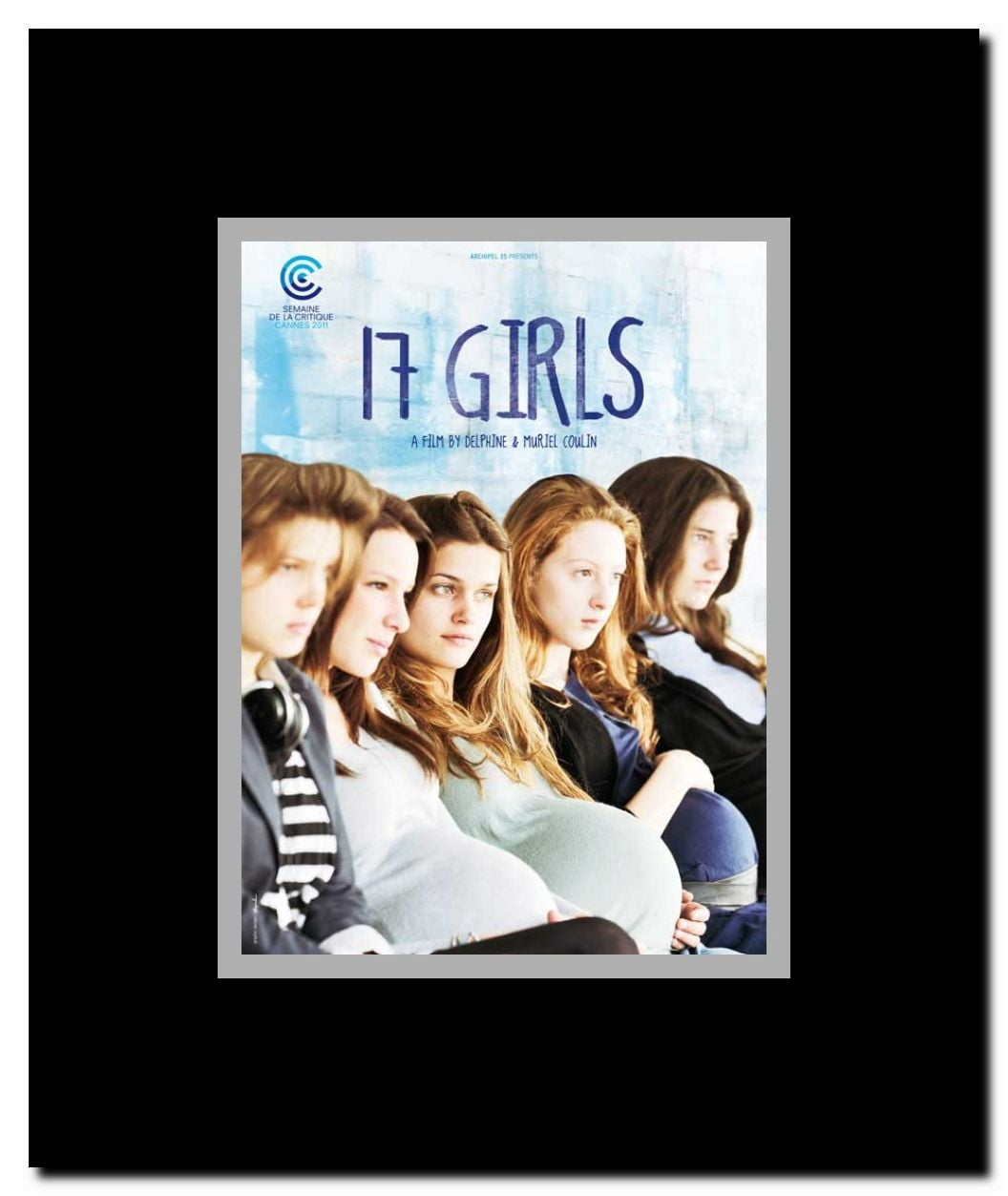 17 girls Framed Movie Poster