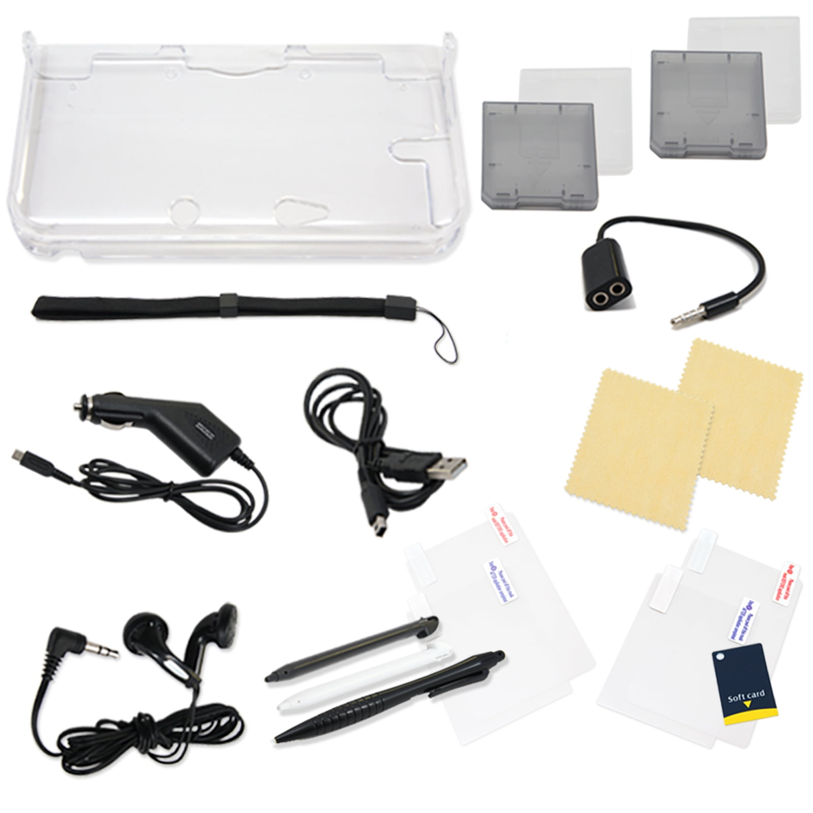 17 in 1 Accessory Kit for Nintendo 3DS XL