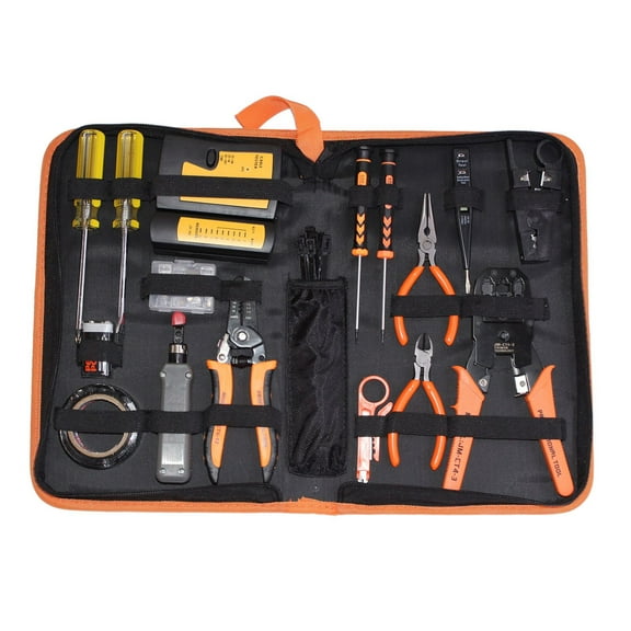 17-in-1 Professional Network Repair Tool Kit | Home DIY Essentials | Electronics Repair Tool Set