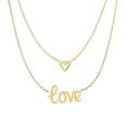 thumbnail image 1 of 17 in. 10K Yellow Gold Polished Necklace with Spring Ring Clasp, 1 of 1