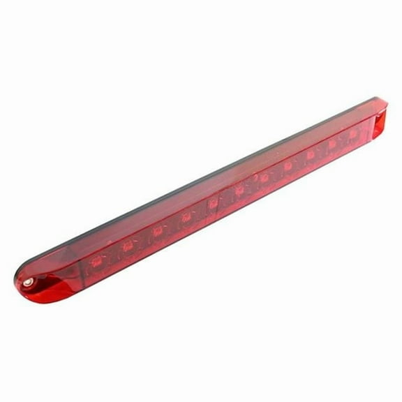 17 in. 11 LED Rectangle Stop, Turn & Tail Light, Red