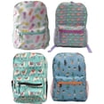 thumbnail image 1 of 17 in. Classic Backpack, 4 Assorted Prints - Case of 24, 1 of 1