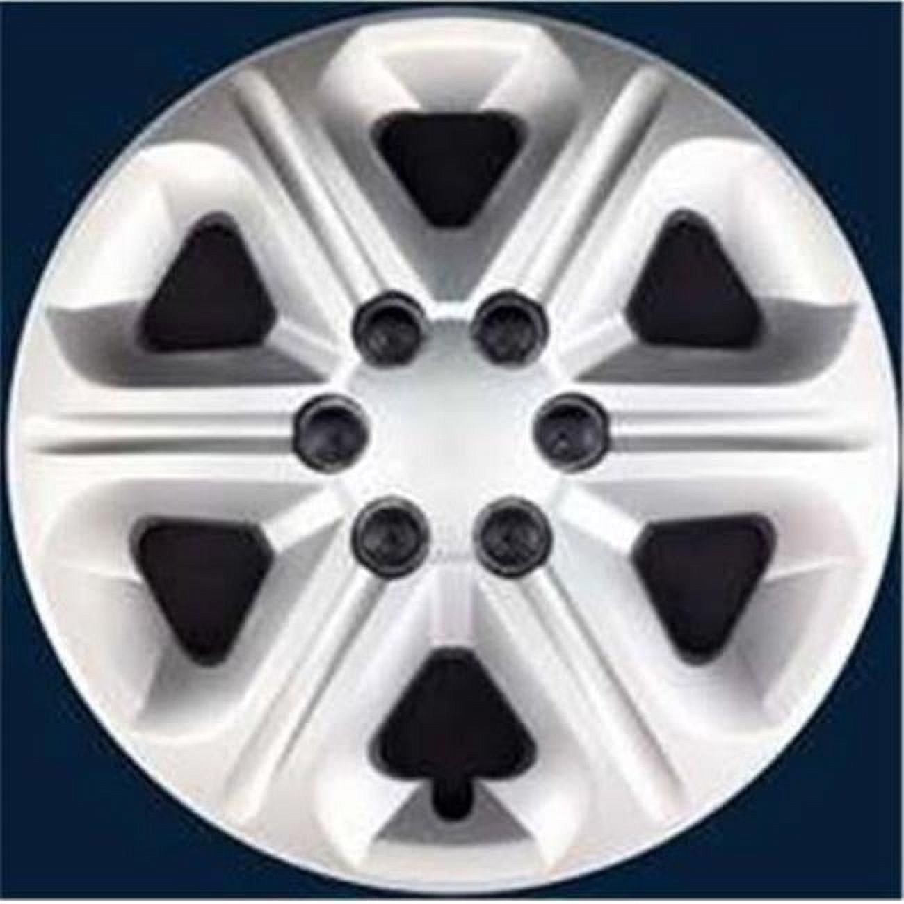 17 in. Clip On Stainless Steel H6 Racing Disk Hubcaps