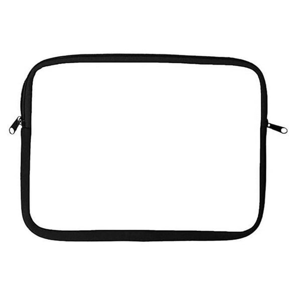 17 in. Neoprene Laptop Sleeve, White