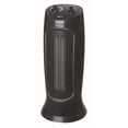thumbnail image 1 of 17 in. Oscillating Tower Ceramic Heater, Black, 1 of 1
