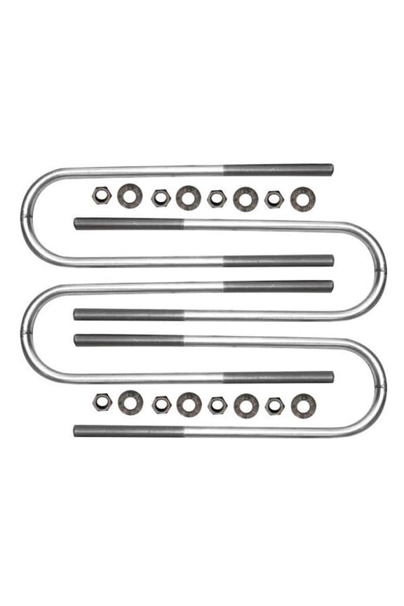 17 in. Rear U-Bolt Kit for 2011 Plus Ford F-250 & F-350