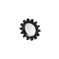 thumbnail image 1 of 17 in. Round Black Metal Frame Wall Mirror, 1 of 1