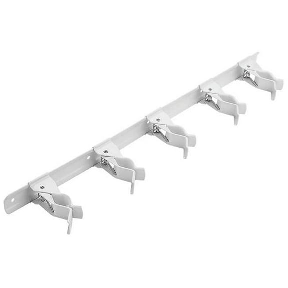 17 in. Tool Storage Clip Systems, White Finish