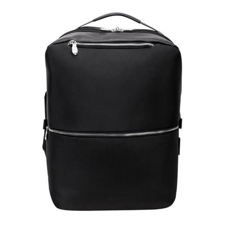 17 in. U Series East Side Nylon 2-in-1 Laptop & Tablet Convertible Travel Backpack & Cross-Body, Black
