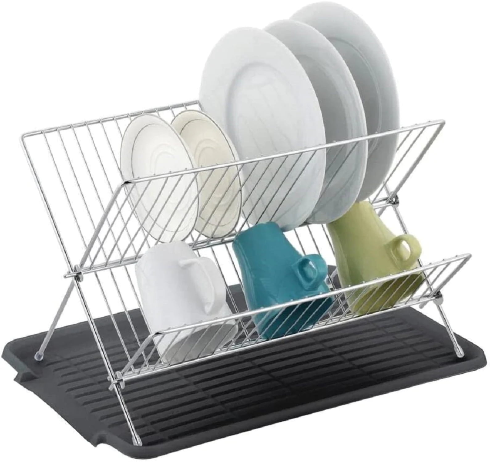 https://i5.walmartimages.com/seo/17-in-X-Shaped-Stainless-Steel-2-Tier-Dish-Rack-for-Kitchen-Counter_4ac04043-2832-4b95-bdf2-d53e5443b33d.c3728924b453fd274b39c08c46b06efe.jpeg