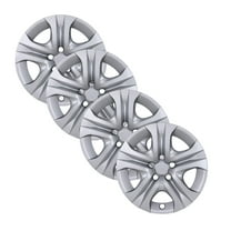 17 inch Hubcaps Set of 4 Wheel Rim Cover for Toyota RAV4 2013-2018 (Only Fit for Steel Hub) PP Material Wheel Rim Hub Cap Replacement,Lacquer