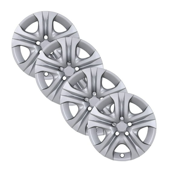 17 inch Hubcaps Set of 4 Wheel Rim Cover for Toyota RAV4 2013-2018 (Only Fit for Steel Hub) PP Material Wheel Rim Hub Cap Replacement,Lacquer