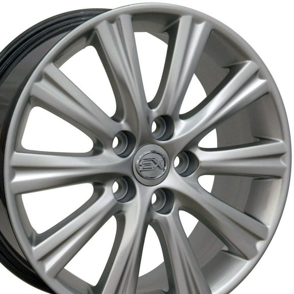 17 inch Rim fits 93-18 Lexus GS300 Hyper Silver Aluminum Wheel Direct Fit