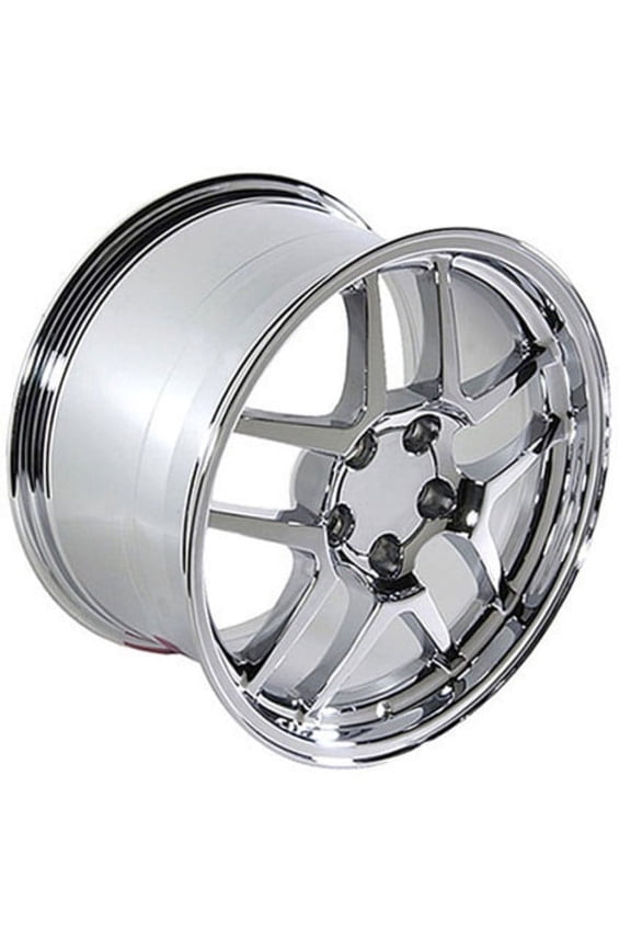17 inch Rim fits 97-04 Chevrolet Corvette C5 Z06 Chrome Wheel Direct Fit