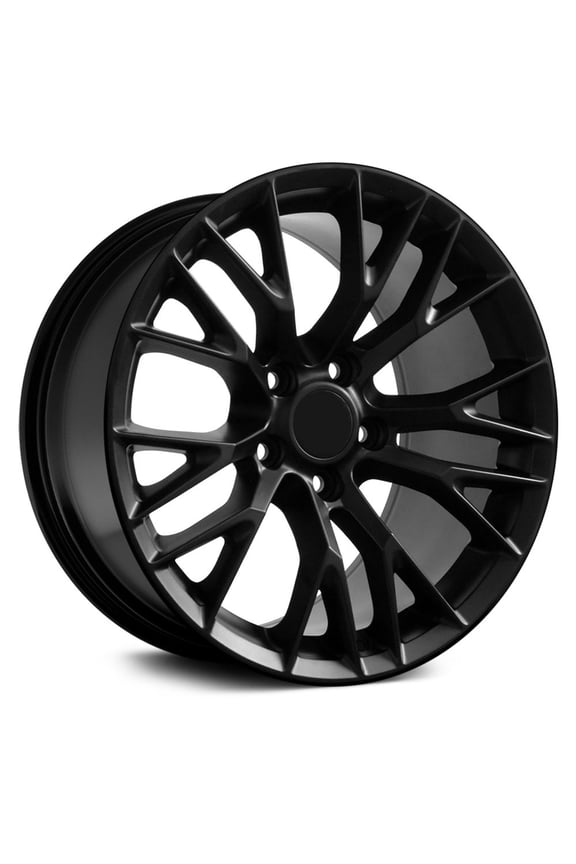 17 inch Rim fits 97-04 Chevy Corvette C7 Z06 Satin Black Wheel Direct Fit