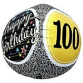 thumbnail image 1 of 17 inch Sphere - 100th Birthday Milestone Northstar Foil Mylar Balloon - Party Supplies Decorations, 1 of 1