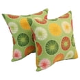 thumbnail image 1 of 17-inch Square Polyester Outdoor Throw Pillows (Set of 2) 9910-S2-OD-127, 1 of 2