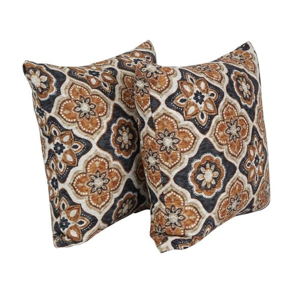 17-inch Square Polyester Outdoor Throw Pillows (Set of 2) 9910-S2-OD-201