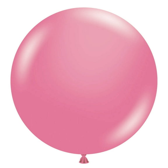 17 inch Tuftex Pixie Pink Latex Balloons (50 Pack) - Party Supplies Decorations