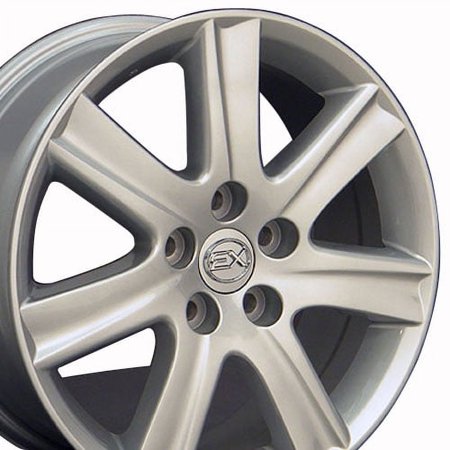 17 inch Wheel fits 04-06 Lexus ES330 Style Silver Rim Direct Fit